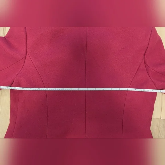 Vero Moda Hot Pink Pea Coat - Picture 8 of 9